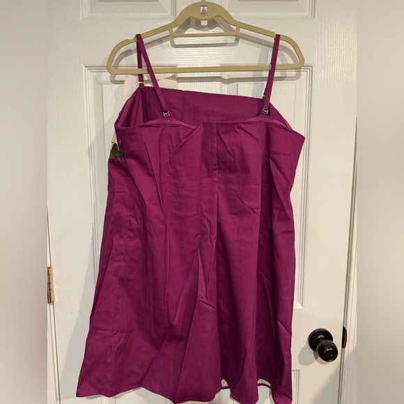 Farm Rio x Anthropologie Strapless 3D Floral Mini Dress - Picture 13 of 16